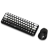 Amazon | タイプライター風キーボード マウスセット ワイヤレス